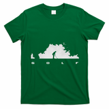 Golfer Golf T-Shirt - Irish Green