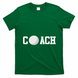 Golf Instructor Coach Golfer Golf Ball Gift Golf Course T-Shirt - Irish Green