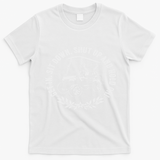 Get In Sit Down Shut Up And Hold On Funny Golf Cart Design T-Shirt - White