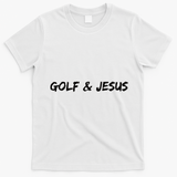 Golf & Jesus T-Shirt - White