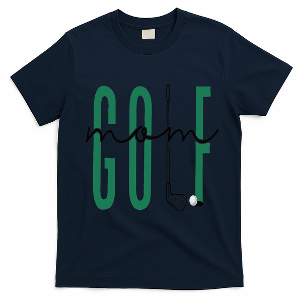 Golf Mom Crewneck Mothers Day Master Golf Girl T-Shirt - Navy Blue