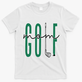 Golf Mom Crewneck Mothers Day Master Golf Girl T-Shirt - White