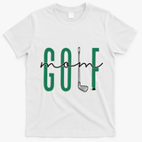 Golf Mom Crewneck Mothers Day Master Golf Women T-Shirt - White