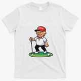 Golf Of America Funny Trump Humor Golfing T-Shirt - White
