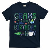 Grams Of The Birthday Boy Hole In One Golf Lover T-Shirt - Navy Blue