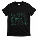 Golf Par Master Golfer Golf Lover Amen Gift T-Shirt - Black