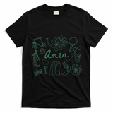 Golf Par Master Golfer Golf Lover Amen T-Shirt - Black