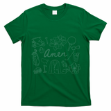 Golf Par Master Golfer Golf Lover Amen T-Shirt - Irish Green