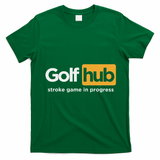 Golfhub Stroke Game In Progress T-Shirt - Irish Green