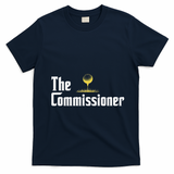 Golfer The Commissioner Golf League T-Shirt - Navy Blue