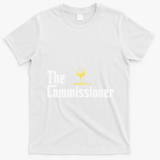 Golfer The Commissioner Golf League T-Shirt - White