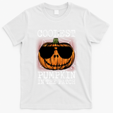 Holiday 365 Halloween Coolest Pumpkin In The Patch Gift T-Shirt - White