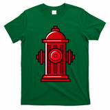 Halloween Costume Fire Hydrant funny simple safety T-Shirt - Irish Green