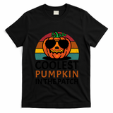 Halloween Gift Coolest Pumpkin In The Patch Gift T-Shirt - Black