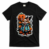 Hip Halloween Dog T-Shirt - Black