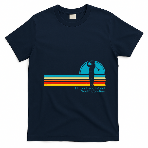 Hilton Head Island Golf South Carolina T-Shirt - Navy Blue