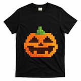 Halloween Master Builder Pumpkin Building Blocks Bricks T-Shirt - Black