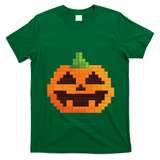 Halloween Master Builder Pumpkin Building Blocks Bricks T-Shirt - Irish Green