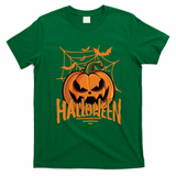 Halloween Spooky Pumpkin T-Shirt - Irish Green