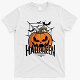 Halloween Spooky Pumpkin T-Shirt - White