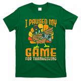 Happy Thanksgiving Dabbing Gamer Turkey T-Shirt - Irish Green