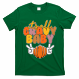 Its All Gravy Baby Pumpkin Fall Funny T-Shirt - Irish Green
