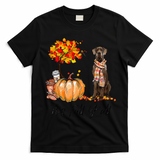 It's Fall Y'all Great Dane Dog Lovers Thanksgiving Halloween T-Shirt - Black