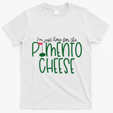 I'm Just Here For The Pimento Cheese Georgia Golf T-Shirt - White