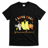 I Love Fall Gift T-Shirt - Black