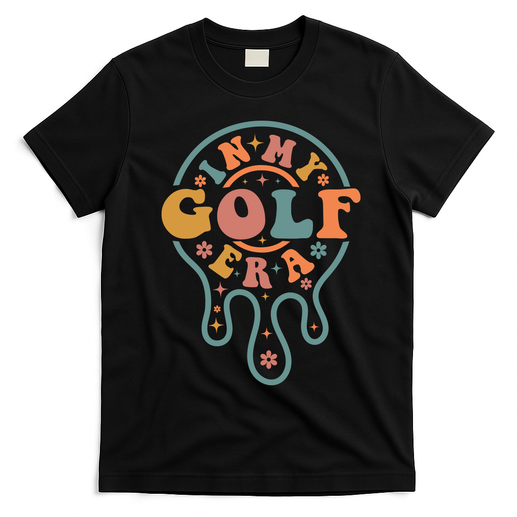 In My Golf Era T-Shirt - Black