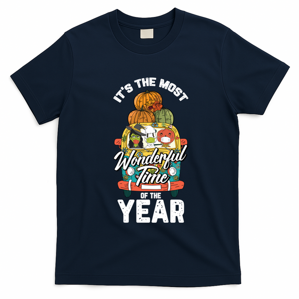 Its The Most Wonderful Time Of The Year Thanksgiving Funny Gift Cool Gift T-Shirt - Navy Blue