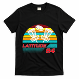 Latitude 64 Disc Golf Retro Vintage T-Shirt - Black