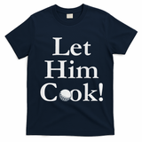 Lulo Let Him Cook Golf T-Shirt - Navy Blue