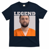 Legend Mugshot Scottie Golf T-Shirt - Navy Blue