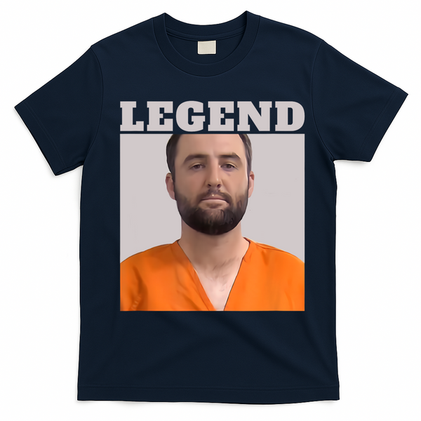 Legend Mugshot Scottie Golf T-Shirt - Navy Blue