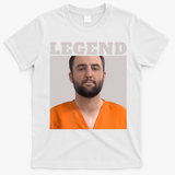 Legend Mugshot Scottie Golf T-Shirt - White