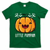Little Pumpkin Cute Halloween T-Shirt - Irish Green