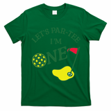 Let's Par I'm One Golf 1st Birthday T-Shirt - Irish Green