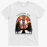 Listen To The Silent Trees Float On The Breeze T-Shirt - White