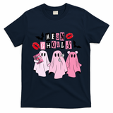 Mean Ghouls Halloween funny cow lover T-Shirt - Navy Blue