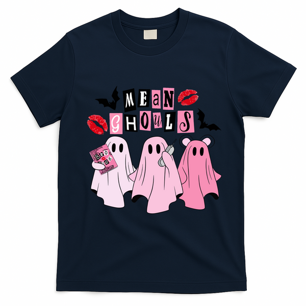 Mean Ghouls Halloween funny cow lover T-Shirt - Navy Blue