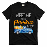 Meet Me At The Pumpkin Patch Cute Halloween T-Shirt - Black