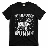 Miniature Schnauzer Mummy Halloween Gift T-Shirt - Black