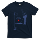 Michelob Ultra Golfing Dad  Beer Fatherhood T-Shirt - Navy Blue