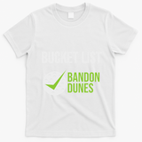 Niffs Bucket List Golf Fanatic Bandon Dun T-Shirt - White