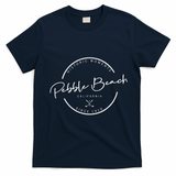 P.E.B.B.L.E Beach Golf T-Shirt - Navy Blue