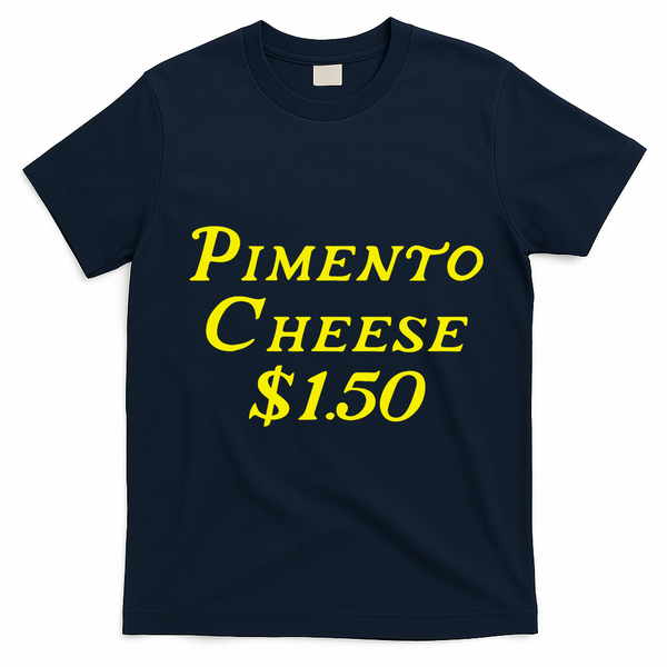 Pimento Cheese Golf Foodie Golf Tournament Birthday Party  T-Shirt - Navy Blue