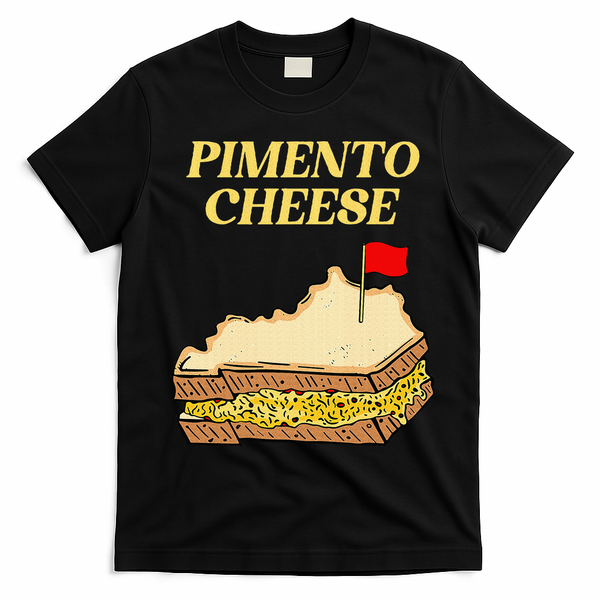 Pimento Cheese Golf T-Shirt - Black
