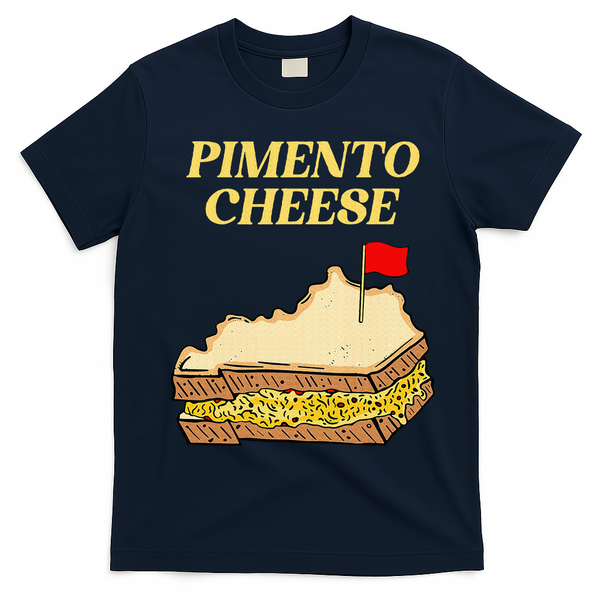Pimento Cheese Golf T-Shirt - Navy Blue