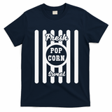 Popcorn Carnival Halloween Cinema T-Shirt - Navy Blue